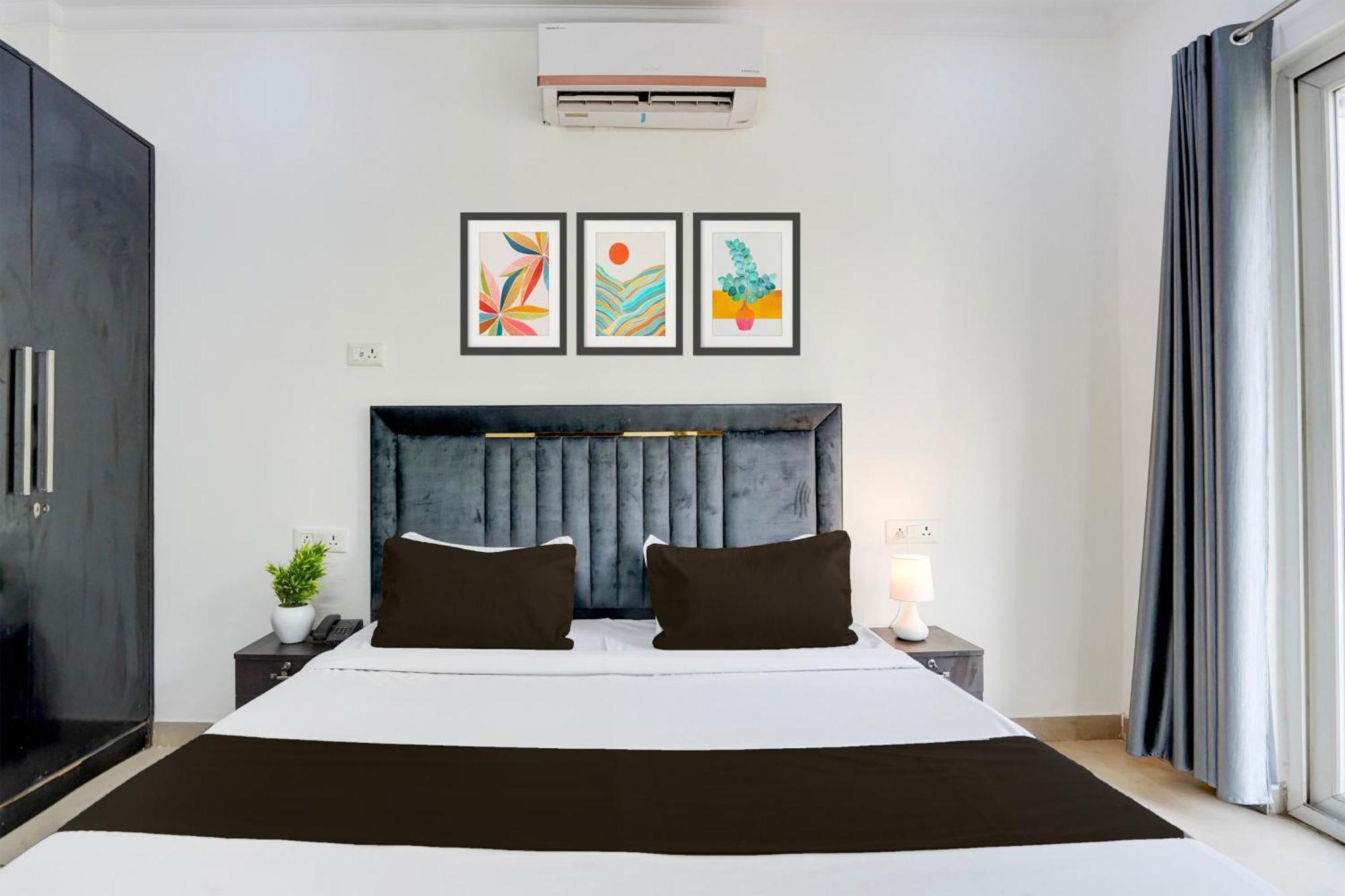 شقة Super Townhouse Sector 53 Golf Course Road غورغاون المظهر الخارجي الصورة